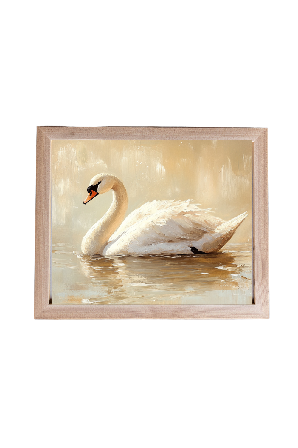 Vintage Swan Framed Art | 053