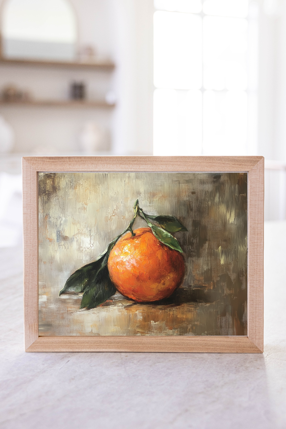 Vintage Mandarin Framed Art | 035