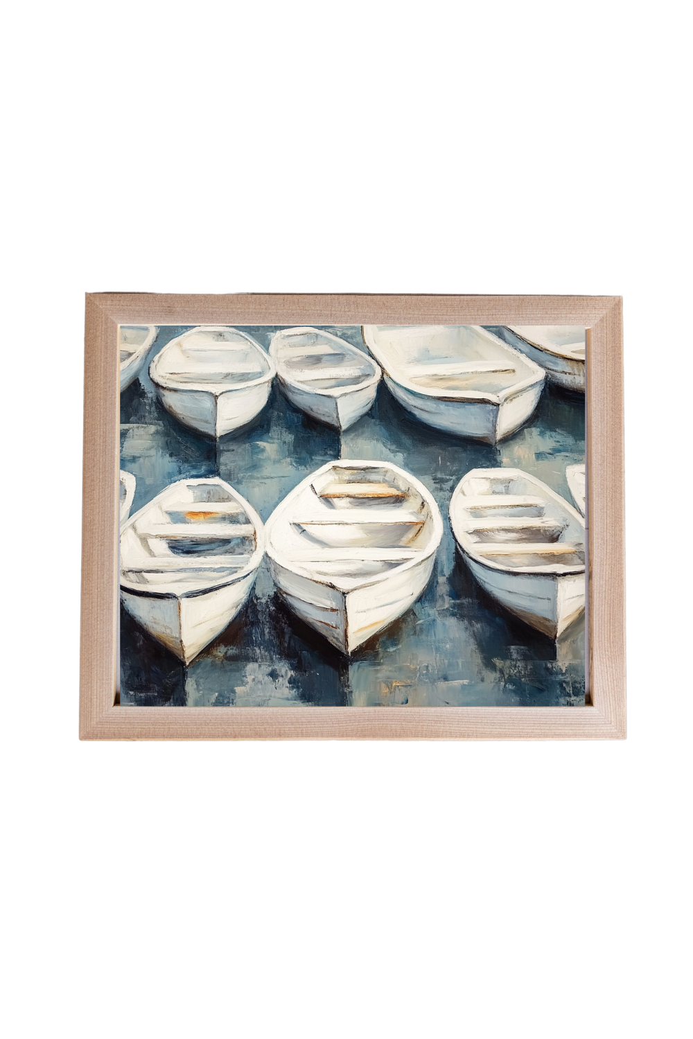 Vintage Row Boats Framed Art | 034