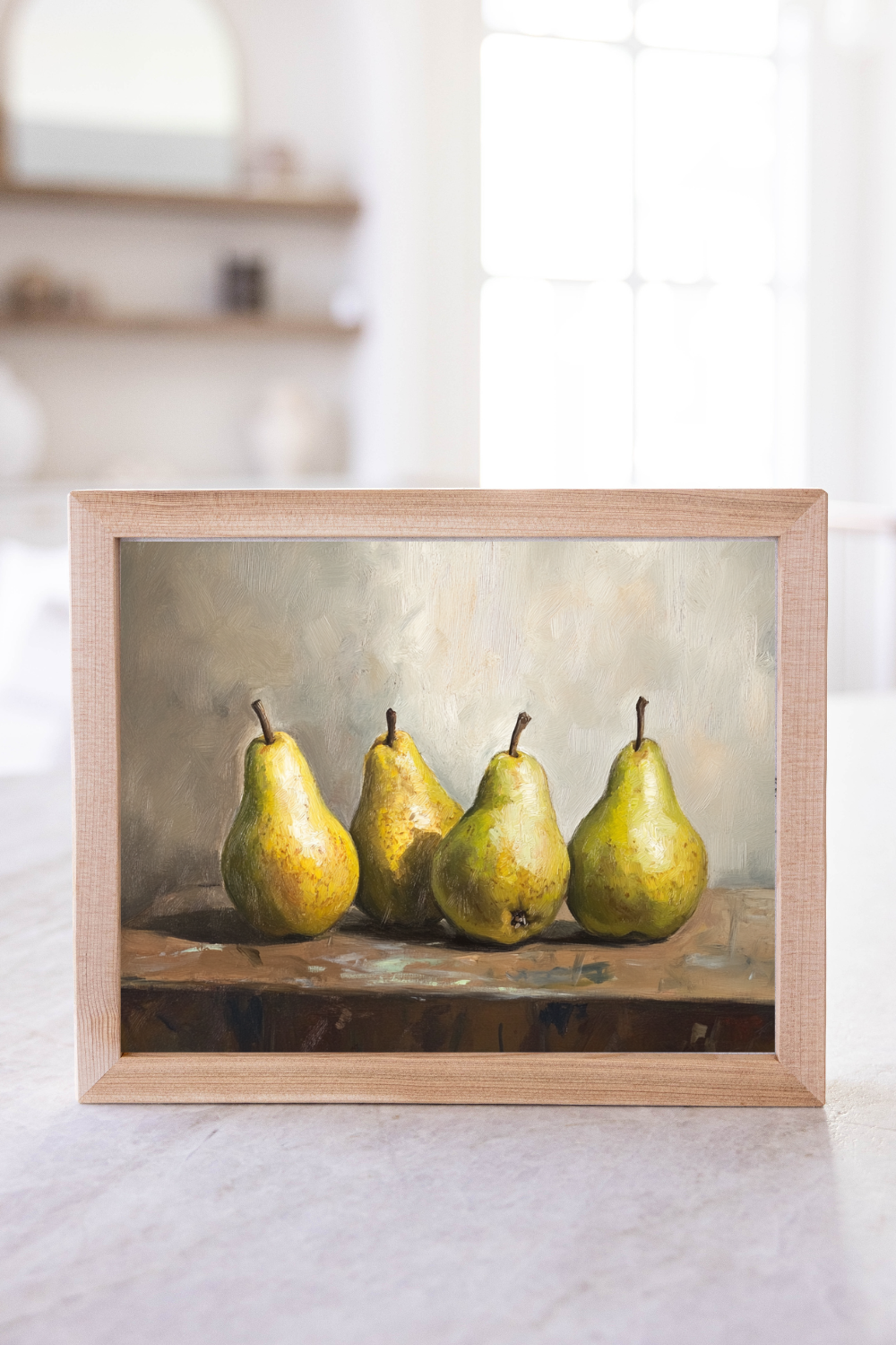 Vintage Poire Framed Art | 055