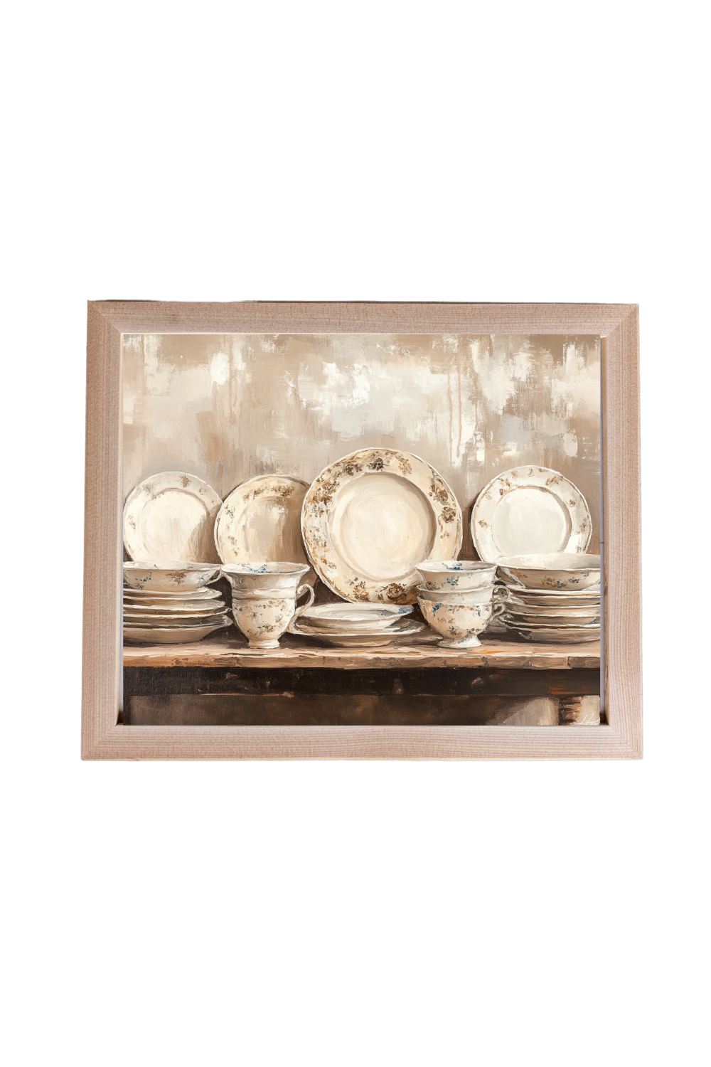 Vintage China Framed Art | 052