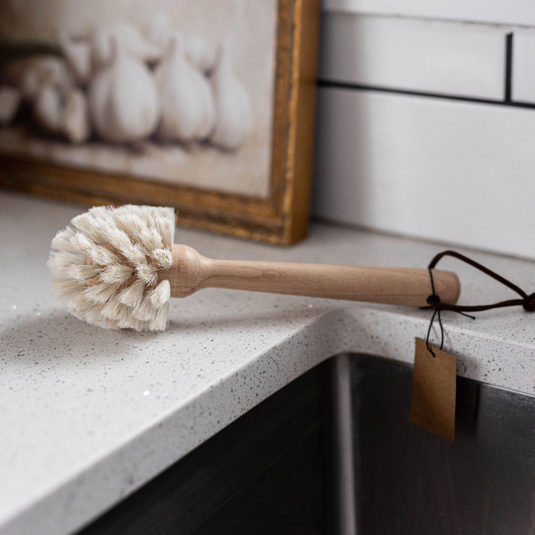 Beech Wood Dish Scrub Brush - Luxe B Co