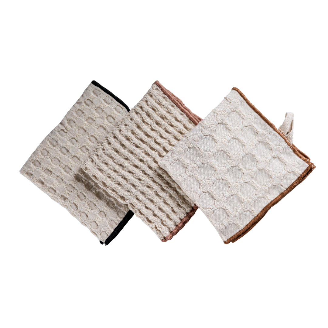 Waffle Weave Dish Cloths - Luxe B Co