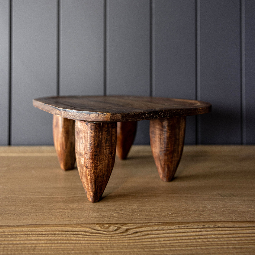 Senufo Inspired Stool Riser - Luxe B Co