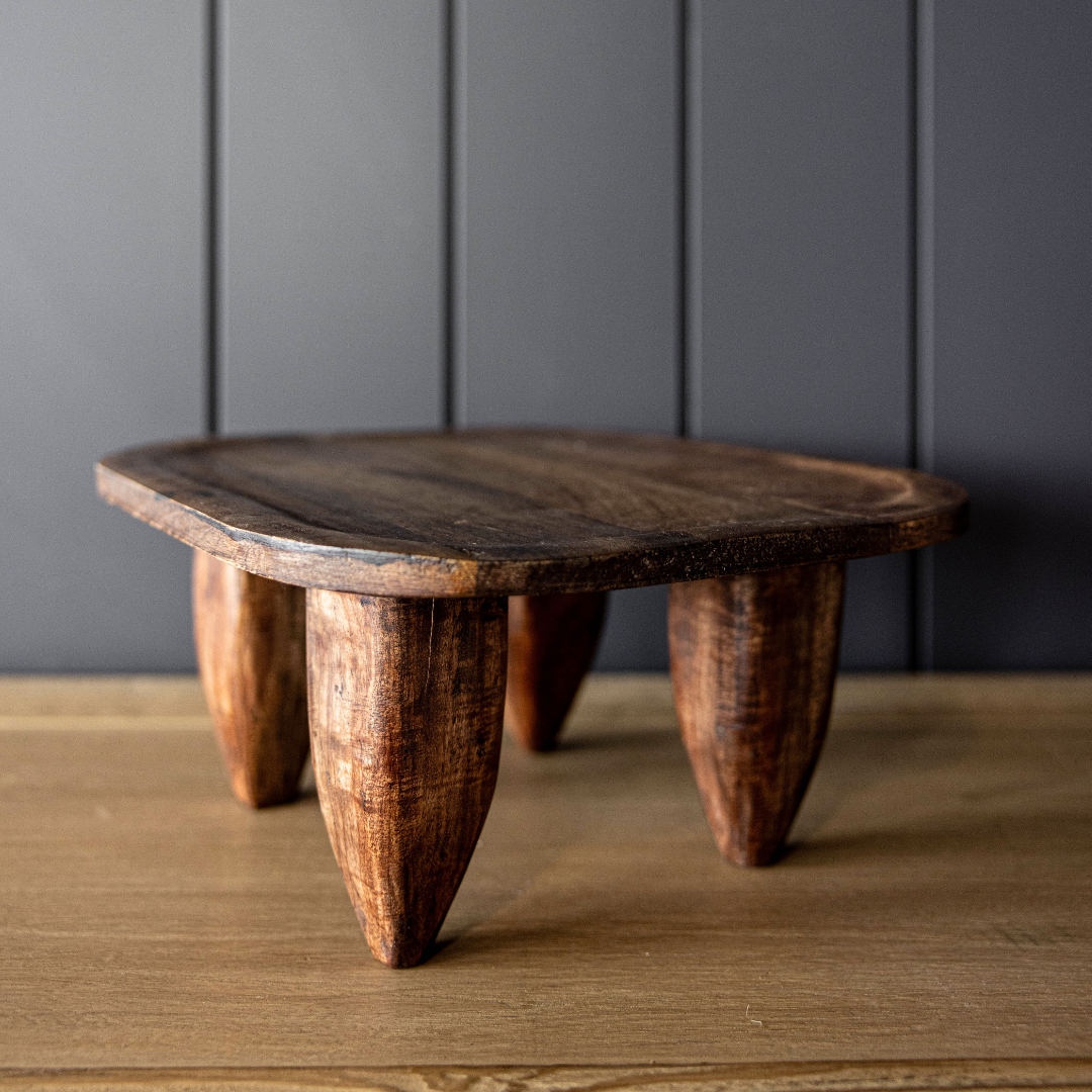 Senufo Inspired Stool Riser - Luxe B Co