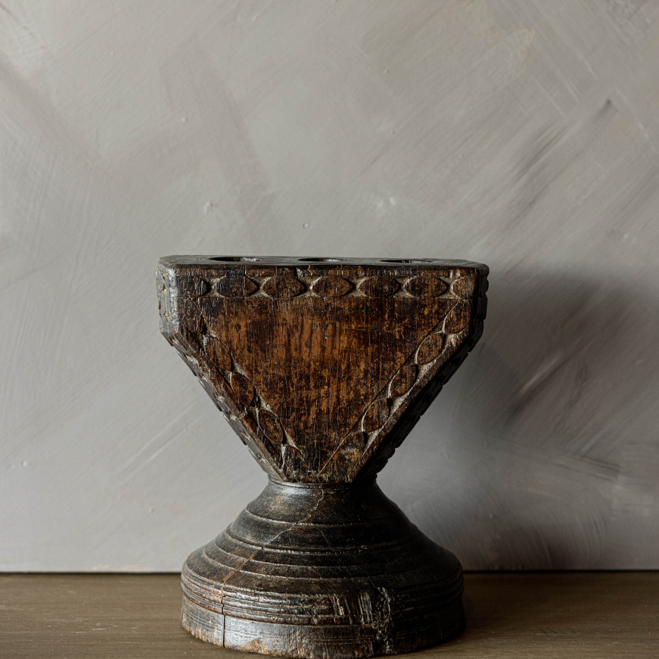 Vintage Indian Artifact Candle Holder | By Luxe B Co