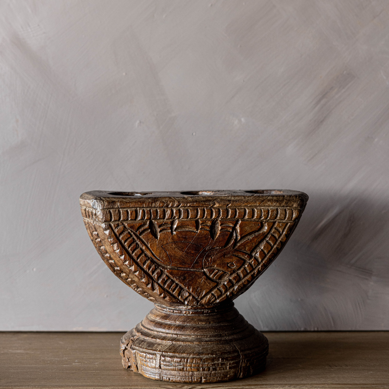 Vintage Indian Artifact Candle Holder | By Luxe B Co