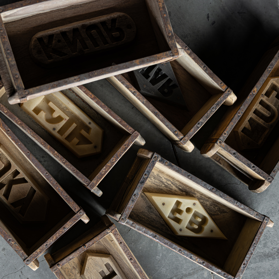 Vintage Inspired Bleached Brick Mold | By Luxe B Co. 