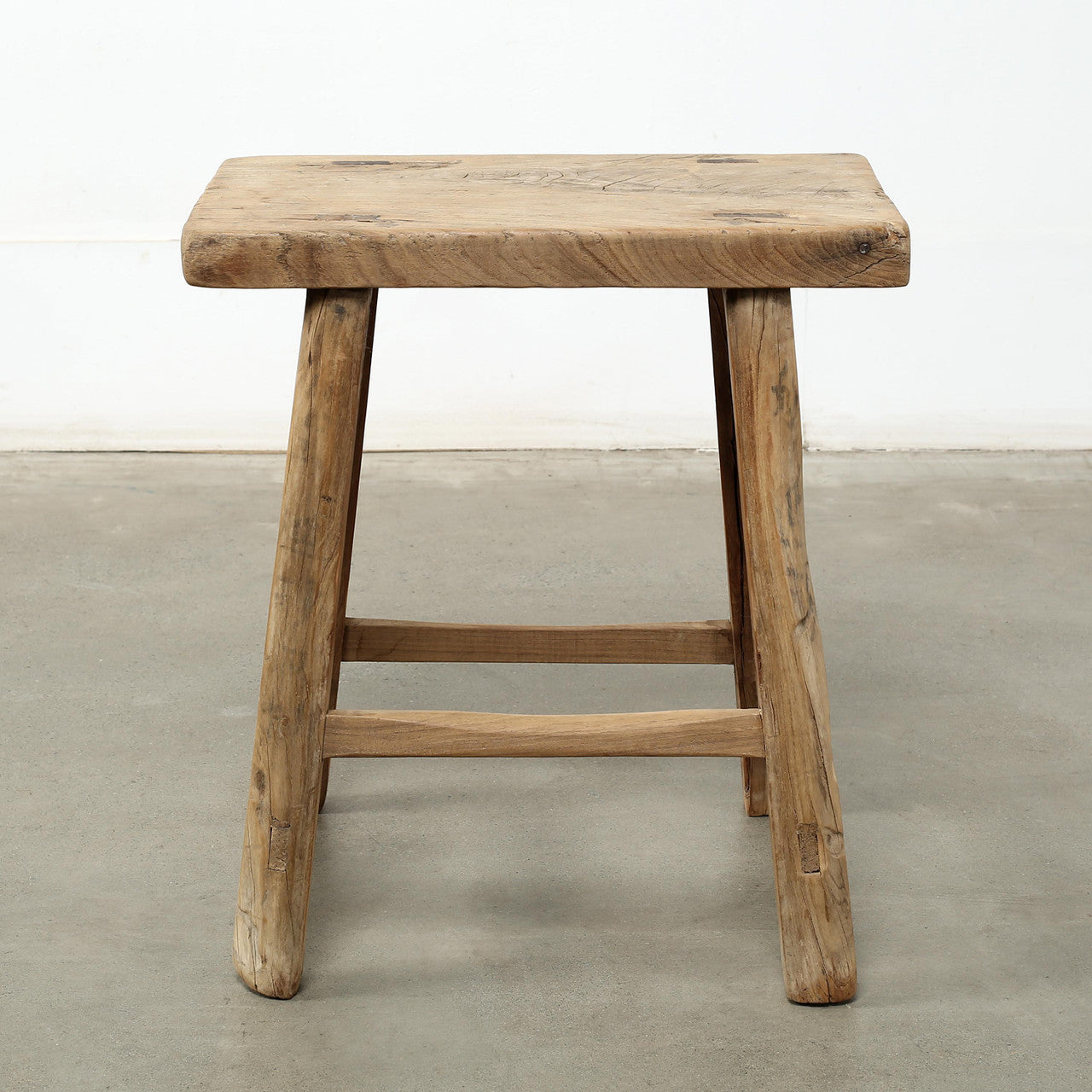 Vintage Inspired Rectangular Stool | By Luxe B Co.