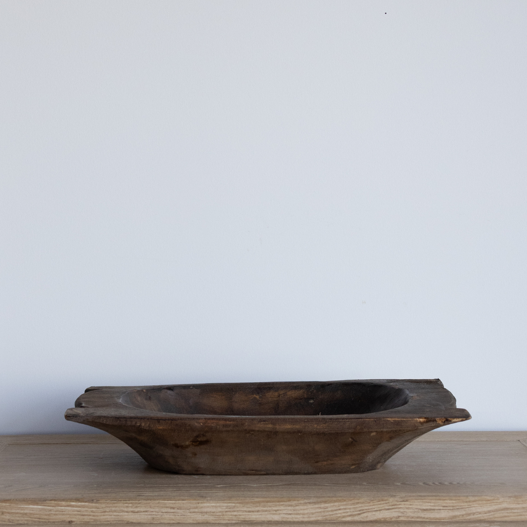 Vintage Inspired Saranda Dough Bowl | By Luxe B Co. 