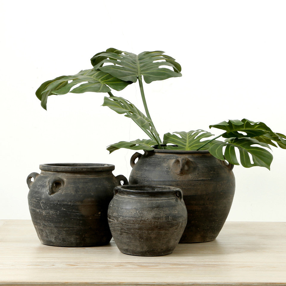 Vintage Inspired Two Handle Pot | By Luxe B Co.