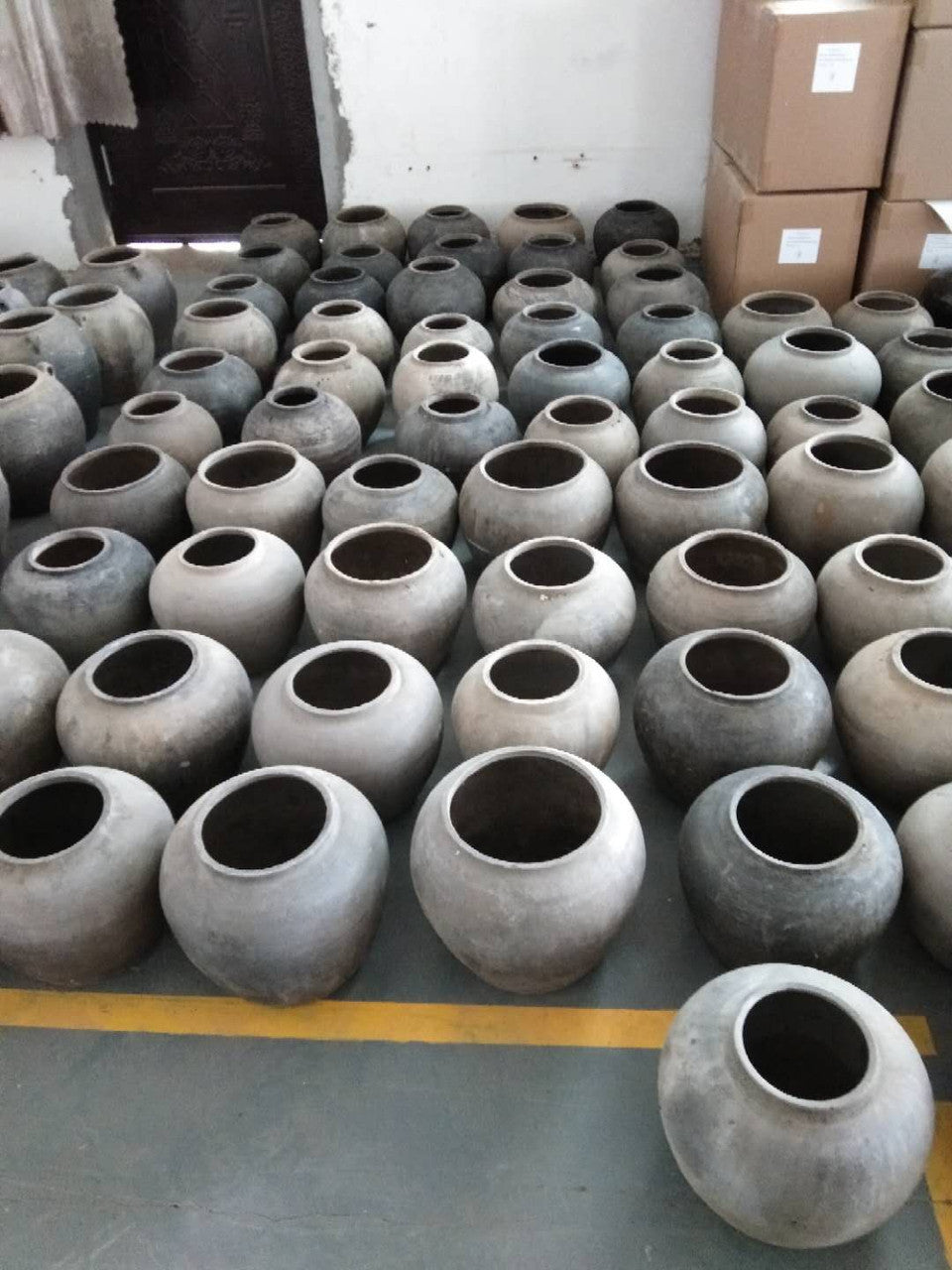 Vintage Pottery Pot Charcoal | By Luxe B Co.