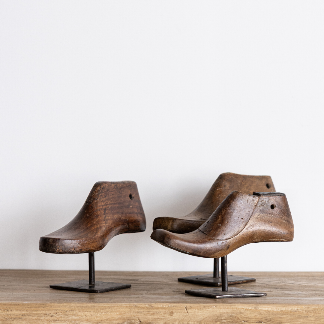 Vintage Wooden Shoe Mould Stand | By Luxe B Co