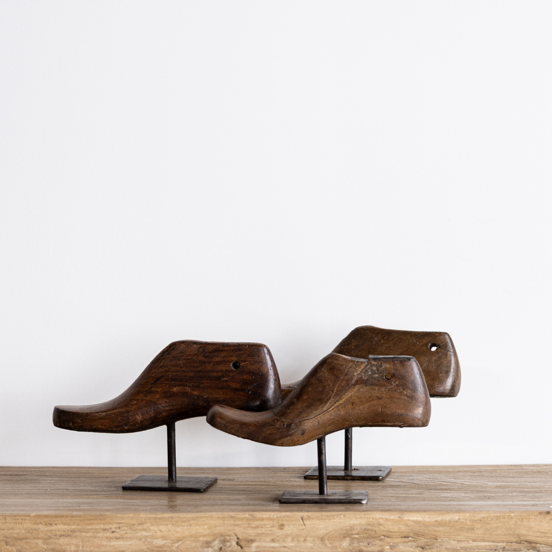 Vintage Wooden Shoe Mould Stand | By Luxe B Co