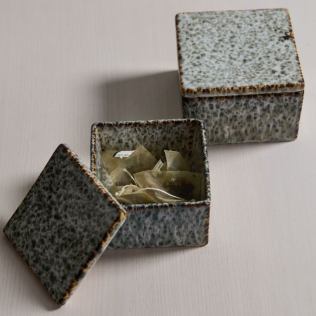 Whisper Ceramic Lidded Box | By Luxe B Co. 