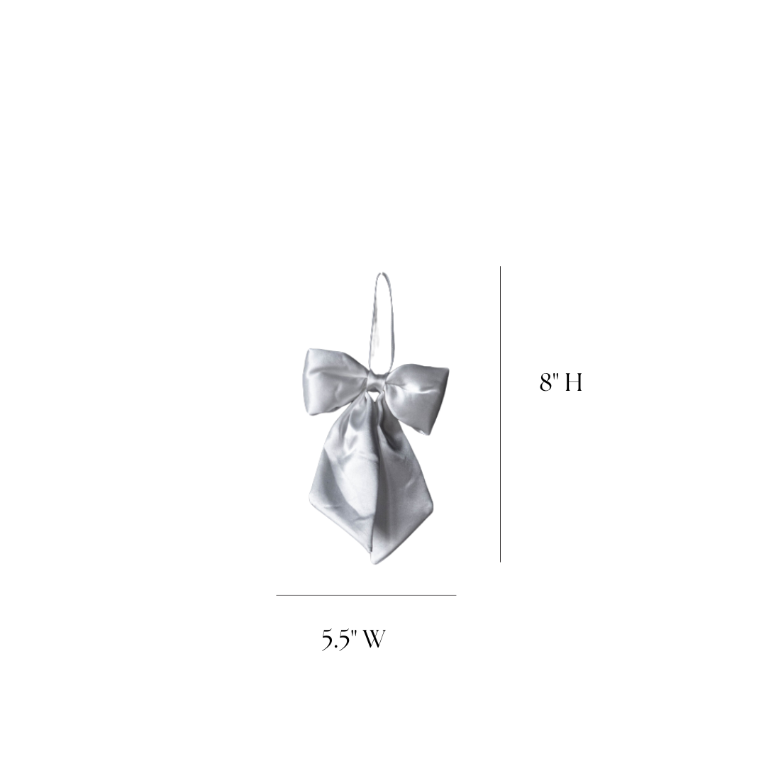 White Satin Bows | By Luxe B Co.