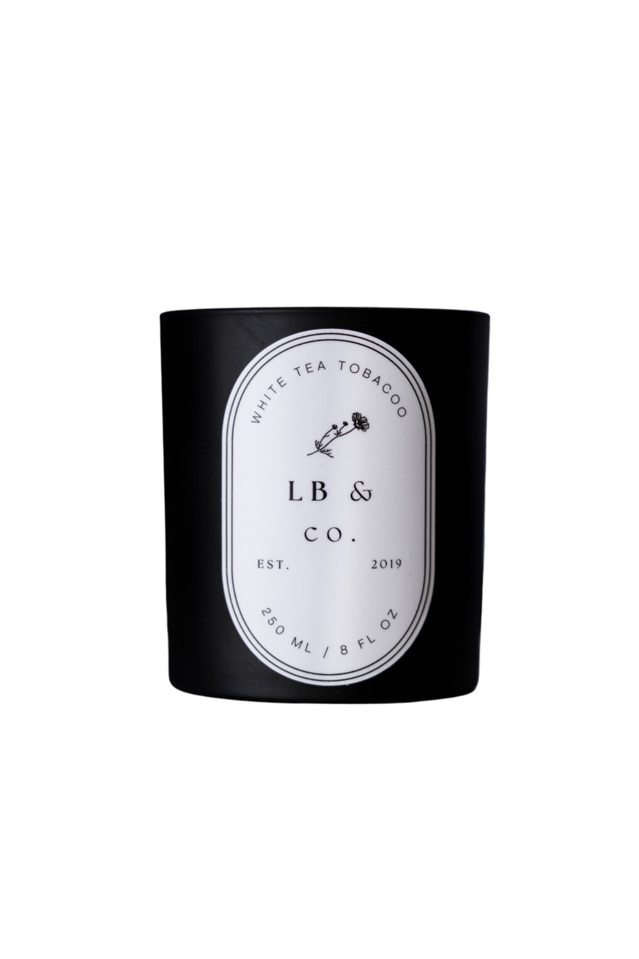 Luxe B Co. White Tea Tobacco Candle