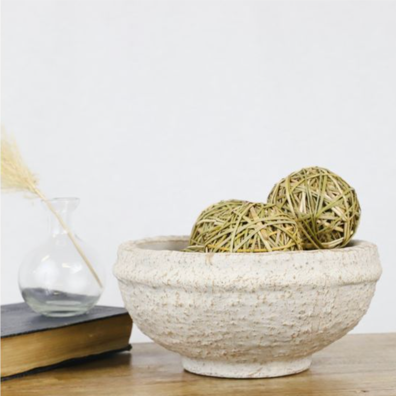 White Terracotta Bowl | By Luxe B Co.