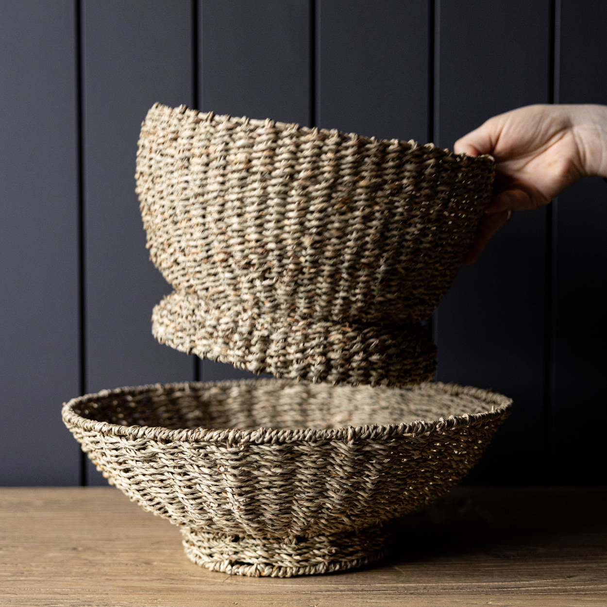 Woven Seagrass Bowl | By Luxe B Co