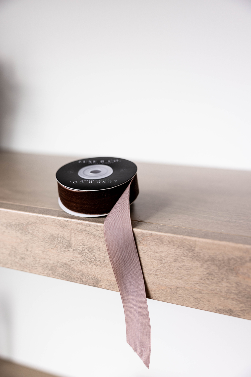 Brown Velvet Ribbon Holiday Decor | By Luxe B Co.