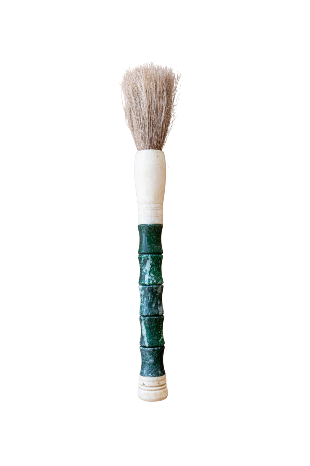 Natural Bone Calligraphy Paint Brush Vintage Turquoise - Luxe B Co