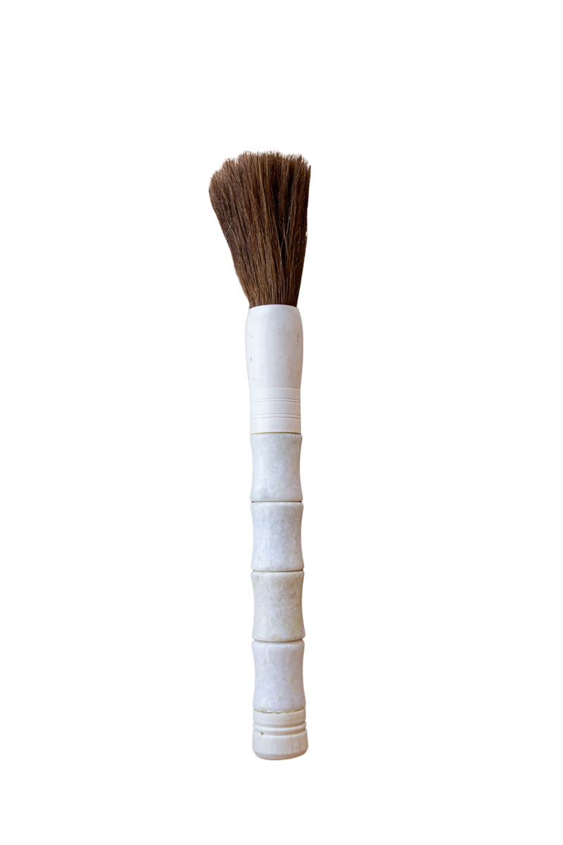 Cheapest Natural Bone Calligraphy Brush with Lucky Feather Pattern