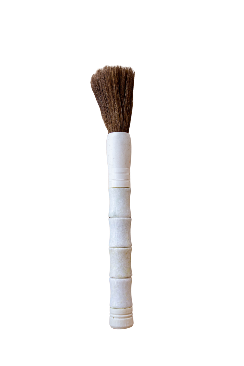 Natural Bone Calligraphy Paint Brush Vintage Cream Pale Green - Luxe B Co