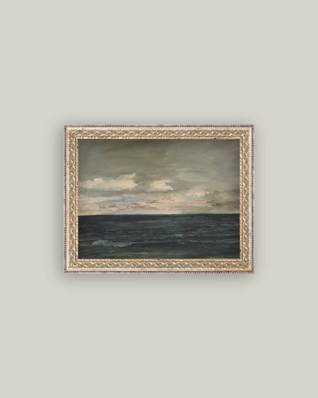 Ocean View Framed Antique Art - Luxe B Co