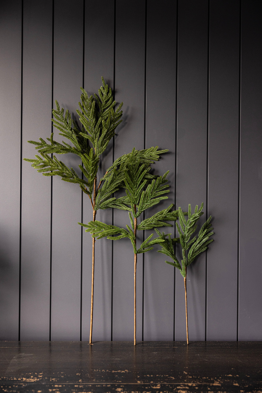 Norfolk Pine Real Touch Green Faux Stem - Luxe B Co
