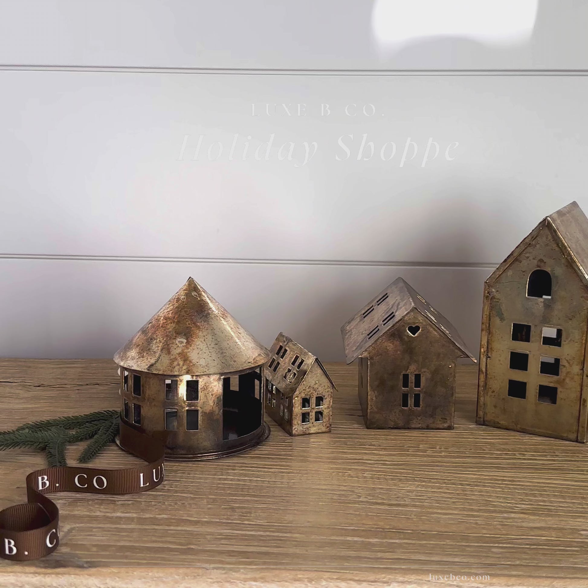 Decorative Tin Houses