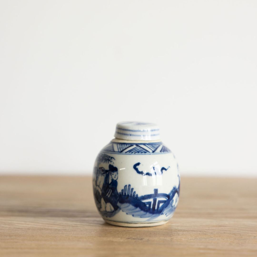 Antique Ceramic Petite Vases - Luxe B Co