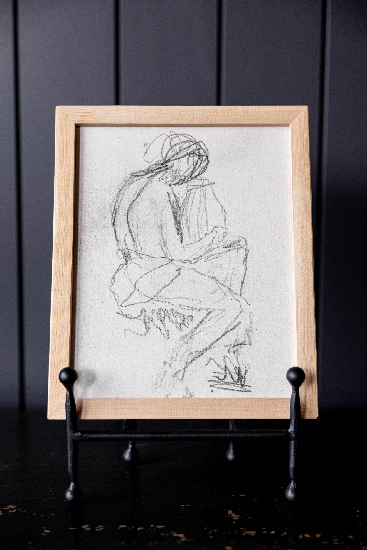 The Sketch Pine Framed Art | By Luxe B Co. 