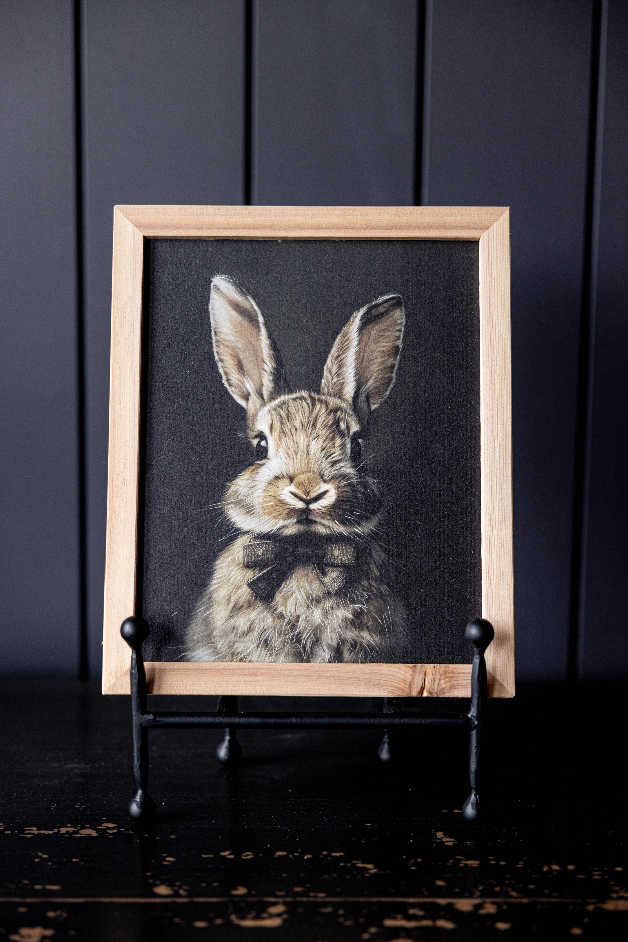 Distinguished Gentleman Pine Framed Art | By Luxe B Co. 